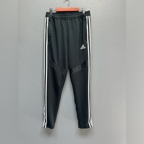 Adidas youth large tiro soccer pants charcoal, gray color - Picture 6 of 9
